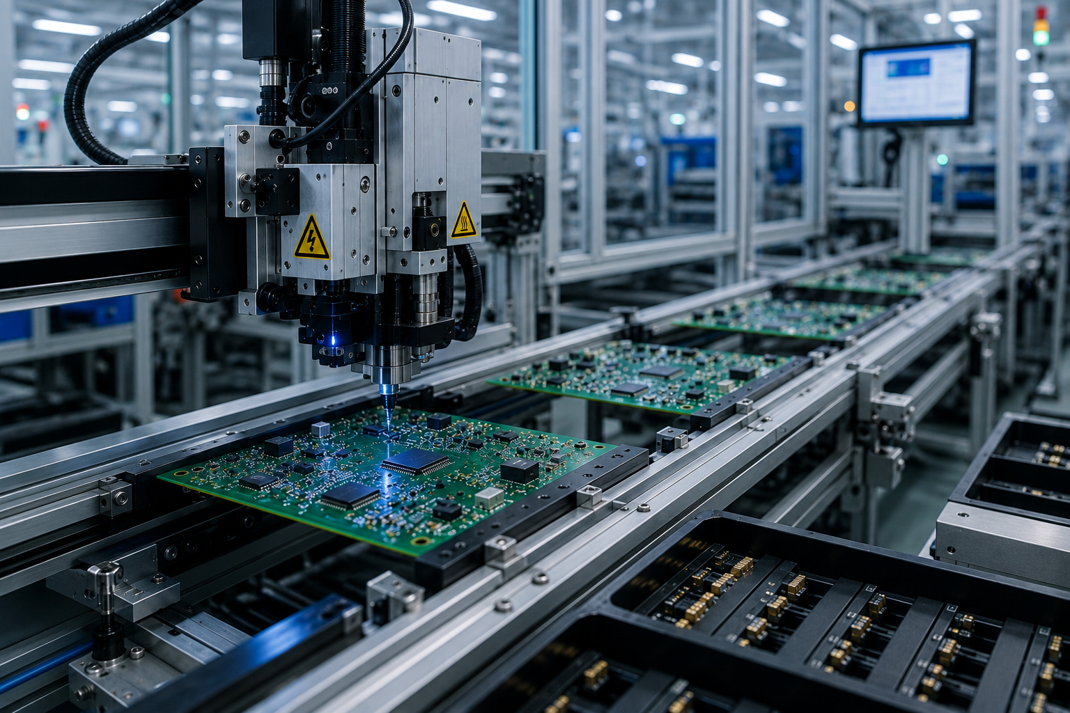 Shematic AI Manufacturing Factory